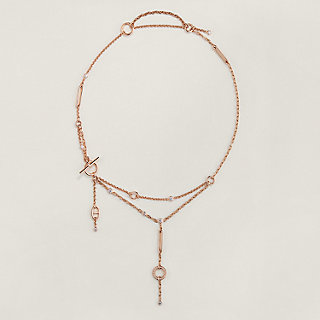 Chaine d'ancre Chaos lariat necklace | Hermès USA